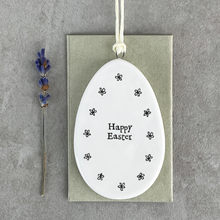 Load image into Gallery viewer, East of India Ceramic Easter Egg Decoration
