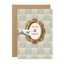 Load image into Gallery viewer, Stephanie Davies Press for Champagne Card
