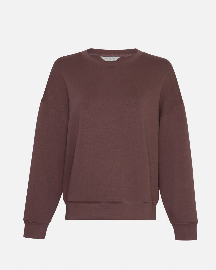 Moss Copenhagen Ima Sweatshirt - Raisin