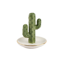 Load image into Gallery viewer, The Potting Shed Cactus Ring Holder Trinket Dish
