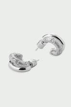 Load image into Gallery viewer, Tutti Mirage Earrings Small - Silver &amp; Gold
