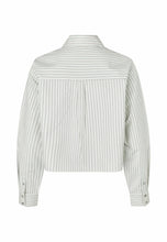 Load image into Gallery viewer, mbyM Emaly Shirt - Grey Carinna Stripe
