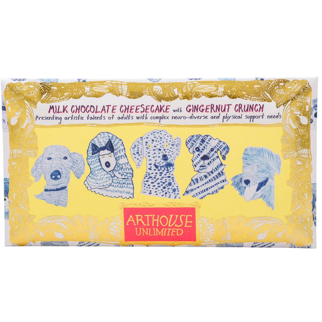 Arthouse Unlimited Blue Dogs Chocolate