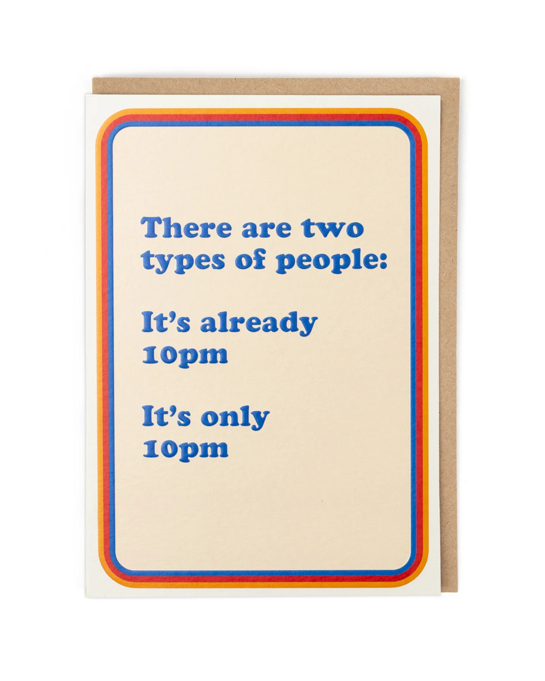 Two Types of People Greeting Card