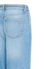 Load image into Gallery viewer, B Young Kimu Belt jeans - Mid Blue Denim
