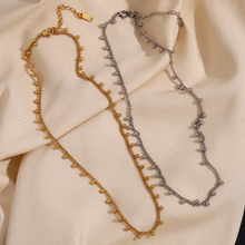 Load image into Gallery viewer, Ball Detail Necklace - Gold
