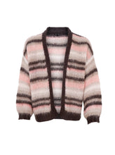 Load image into Gallery viewer, Black Colour Dk Alana Striped Cardigan
