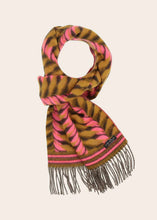 Load image into Gallery viewer, Graphic Jagged Pattern Scarf
