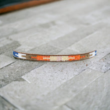 Load image into Gallery viewer, Narrow Pastel Beaded Bracelet
