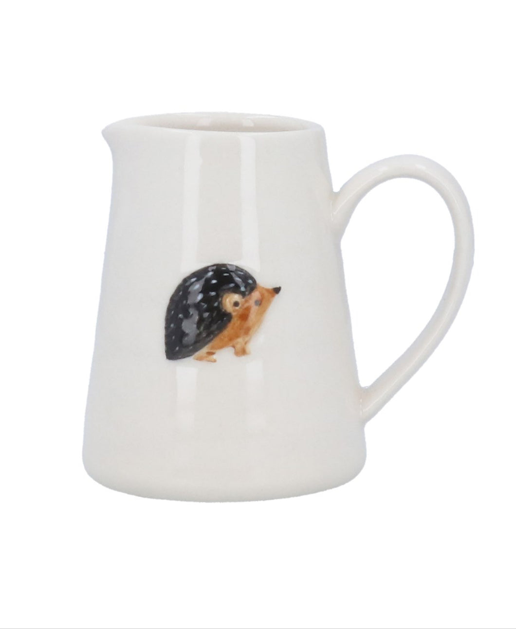 Gisela Graham Hedgehog Stoneware Mini Jug