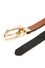 Load image into Gallery viewer, B Young Wessy Reversible Belt - Black / Tan
