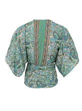 Load image into Gallery viewer, Black Colour DK Luna V-Neck Blouse
