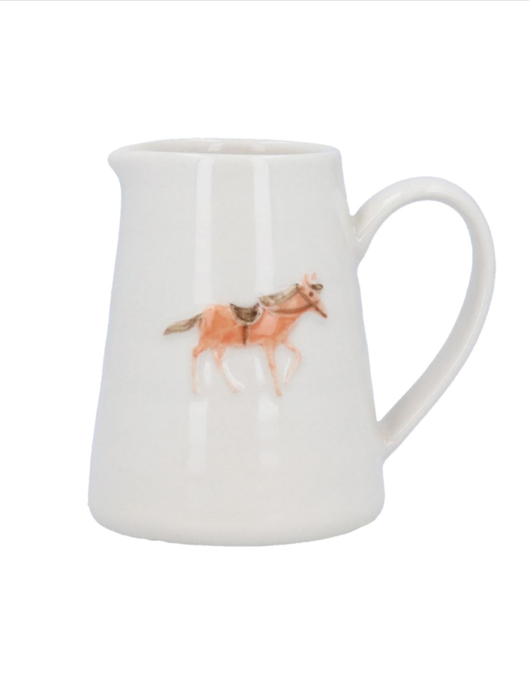 Gisela Graham Horse Stoneware Mini Jug
