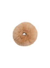 Load image into Gallery viewer, Black Colour Small Soft Fur Scrunchie - 2 Colours
