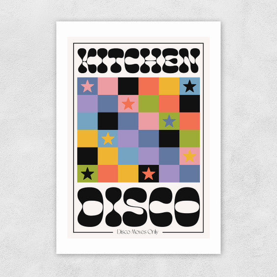 Kitchen Disco - A3 Print (unframed)