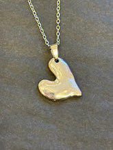 Load image into Gallery viewer, Misshapen Heart Necklace - Silver / Gold
