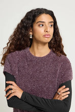 Load image into Gallery viewer, ICHI Hailes Jumper - Fudge/Silver
