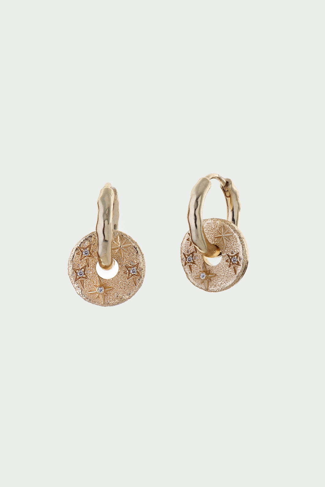 Tutti Celestial Earrings - Silver & Gold