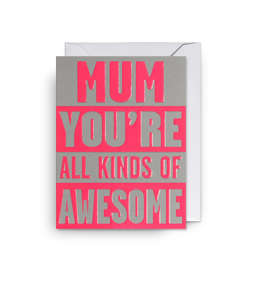 Awesome Mum - Mini Card