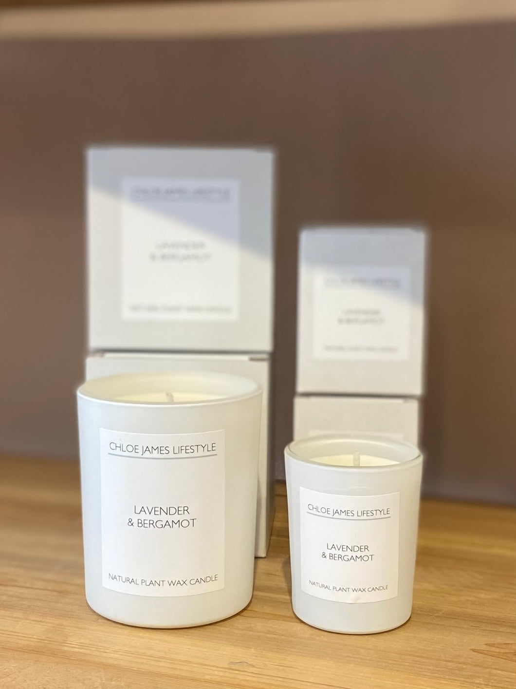 Chloe James Lavender & Bergamot Vegan Candle - 2 sizes