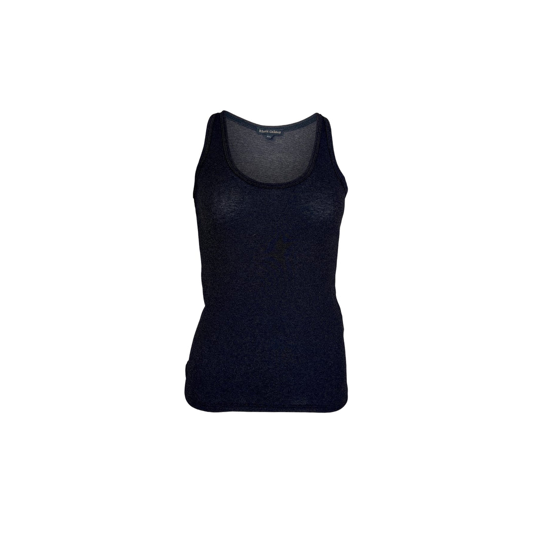 Black Colour DK Lurex Vest - 4 Colours