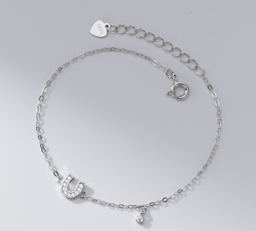 Mini Horseshoe Bracelet - Gold / Silver