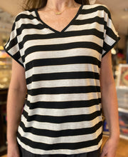 Load image into Gallery viewer, B Young Santo Stripe T-Shirt
