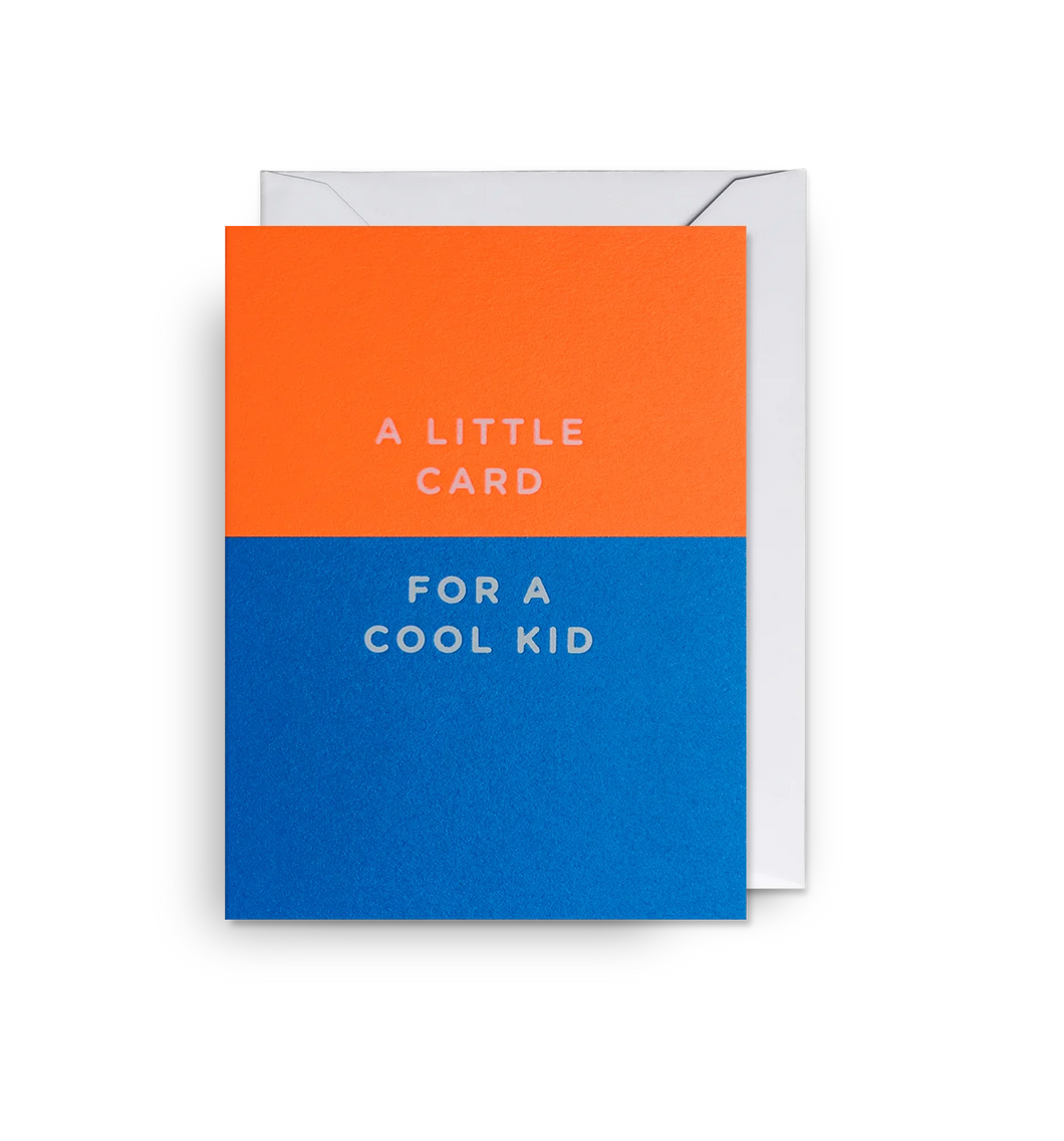 Little Card Cool Kid - Mini Card