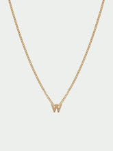Load image into Gallery viewer, Tutti Small Alphabet Necklace - Gold
