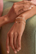 Load image into Gallery viewer, Estella Bartlett Bead and Double Chain Bracelet (Gold Plated)
