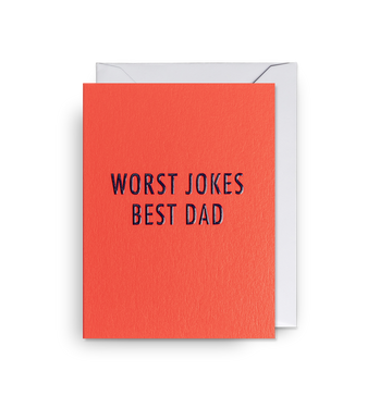 Worst Jokes Best Dad - Mini Card