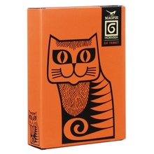 Load image into Gallery viewer, Hornsea Cat Trinket Dish - Orange
