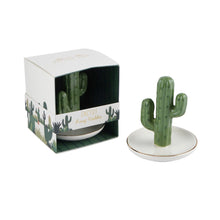 Load image into Gallery viewer, The Potting Shed Cactus Ring Holder Trinket Dish
