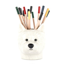 Load image into Gallery viewer, Quail Westie Pen Pot
