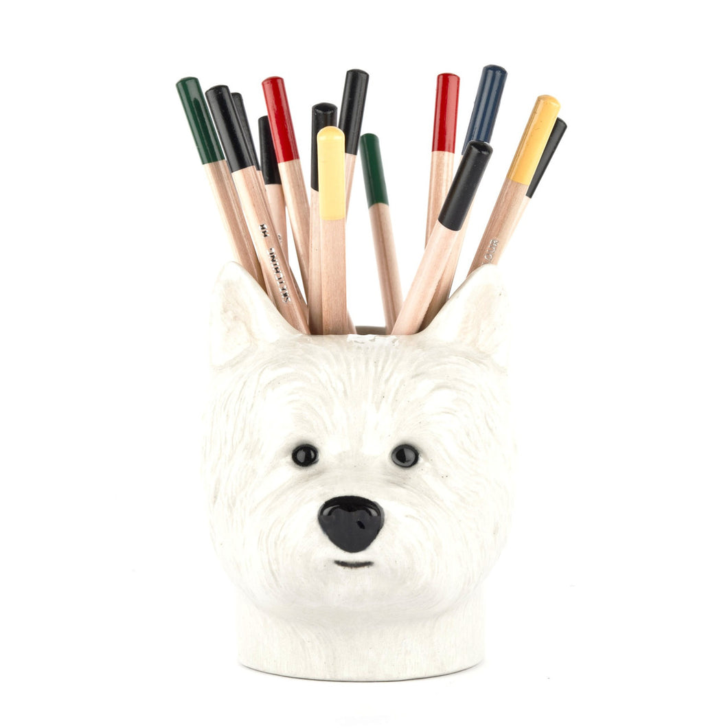 Quail Westie Pen Pot