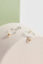 Load image into Gallery viewer, Estella Bartlett Wild Flower Hoop Earrings
