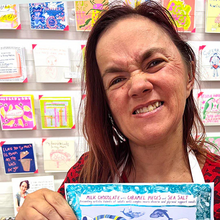 Load image into Gallery viewer, Arthouse Unlimited Swim with Whales Chocolate
