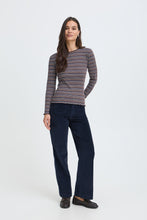 Load image into Gallery viewer, B Young Tone Stripe Long Sleeve Top
