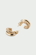 Load image into Gallery viewer, Tutti Mirage Earrings Small - Silver &amp; Gold
