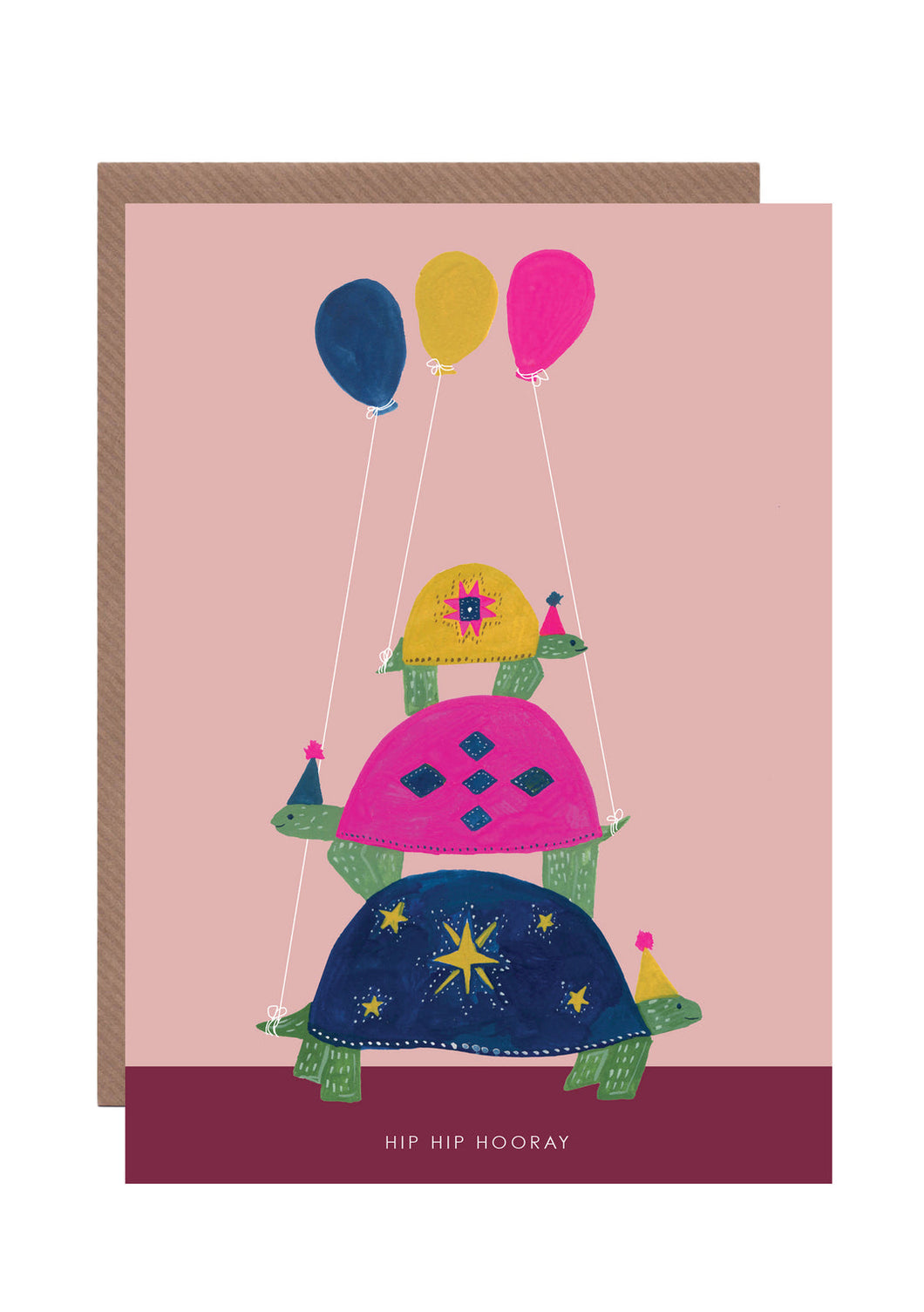 Tortoise Tower Greeting Card