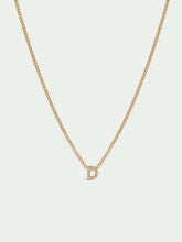 Load image into Gallery viewer, Tutti Small Alphabet Necklace - Gold
