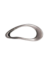 Load image into Gallery viewer, Black Colour DK Flow Matt Hair Claw - Silver
