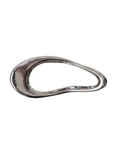 Load image into Gallery viewer, Black Colour DK Flow Matt Hair Claw - Silver

