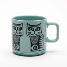 Load image into Gallery viewer, Hornsea Teal Cat Mug
