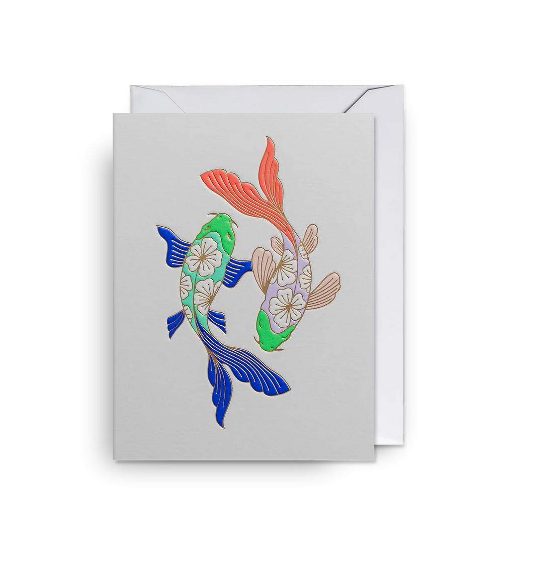 Koi Carp - Mini Card