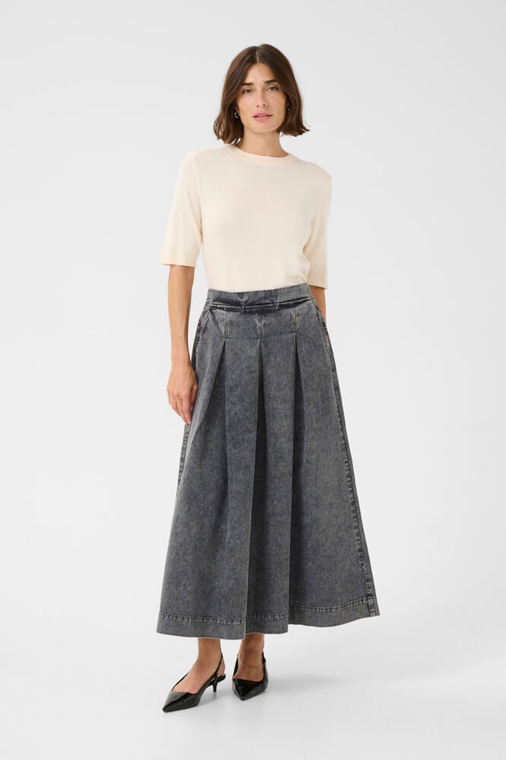 Culture Carlina Denim Skirt