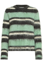 Load image into Gallery viewer, B Young Osa Short Stripe Jumper

