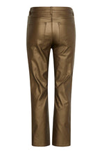 Load image into Gallery viewer, B Young Kiko Metallic Trousers - Walnut
