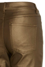 Load image into Gallery viewer, B Young Kiko Metallic Trousers - Walnut

