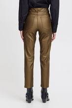 Load image into Gallery viewer, B Young Kiko Metallic Trousers - Walnut
